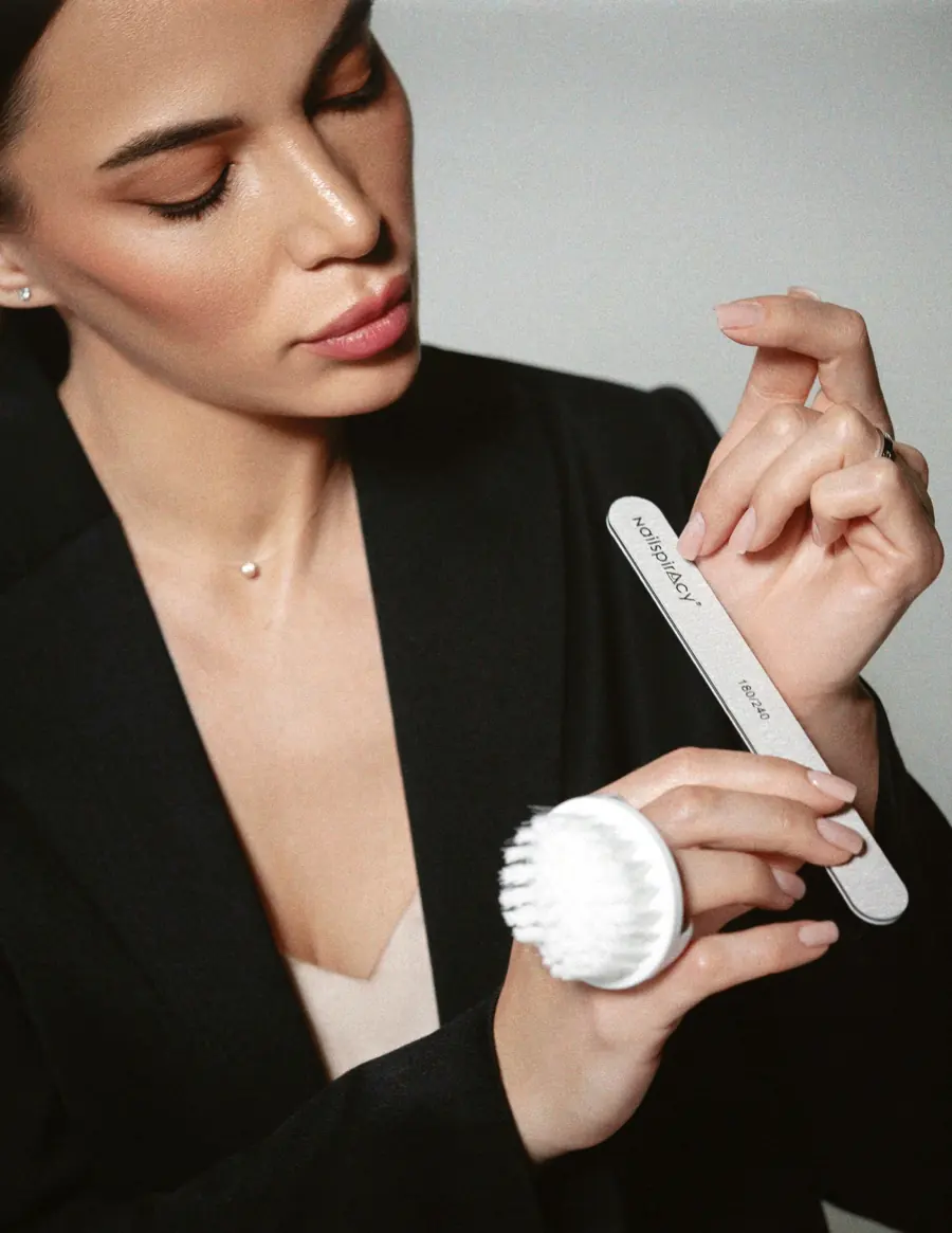 Siranush Ambartsumian with professional Nailspiracy nail tools