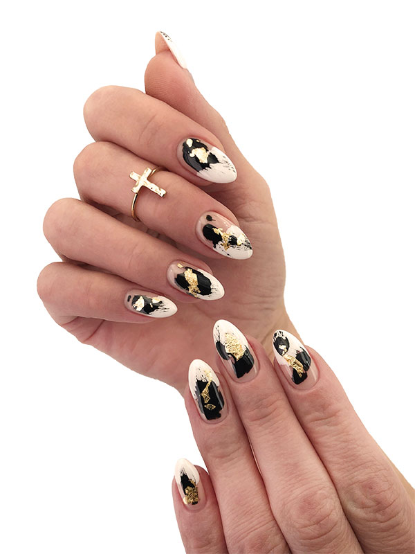 Russian Manicure nail design