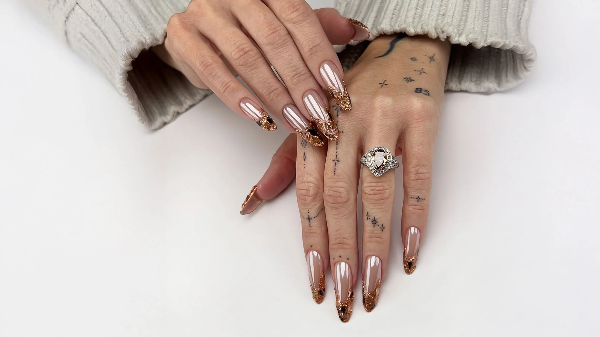 Custom nail art at Nail Art Department near Hollywood Florida