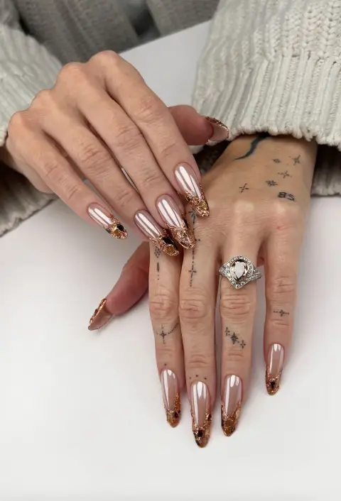 Signature nail art created at Nail Art Department